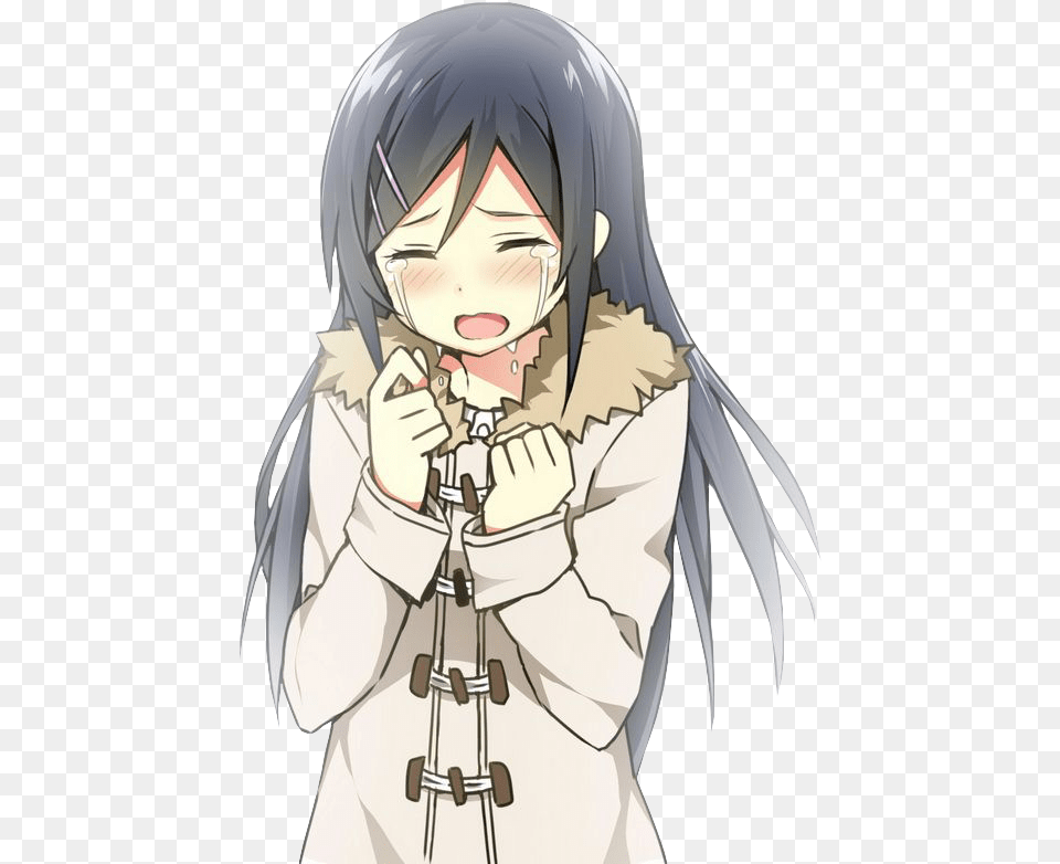 Transparent Crying Anime Girl Crying Anime Girl, Publication, Book, Comics, Adult Free Png