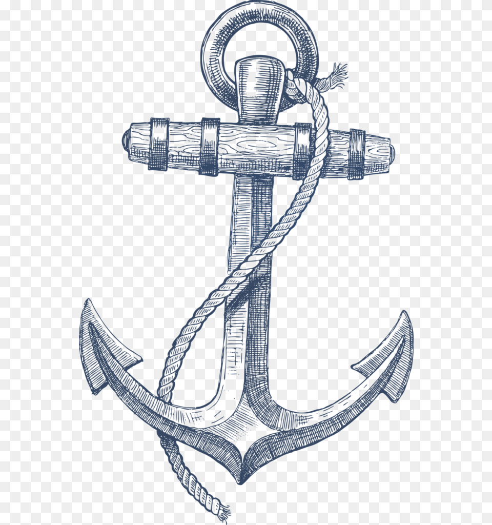 Transparent Cuadros Ship Anchor Drawing, Electronics, Hardware, Hook, Person Png Image