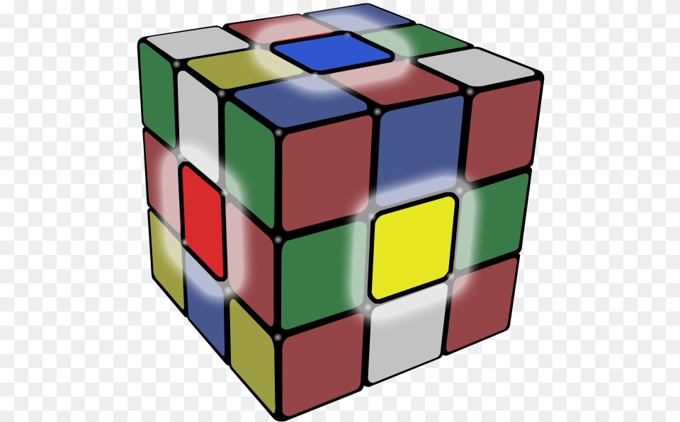 Transparent Cube Corner Piece Rubiks Cube, Toy, Rubix Cube, Ammunition, Grenade Free Png