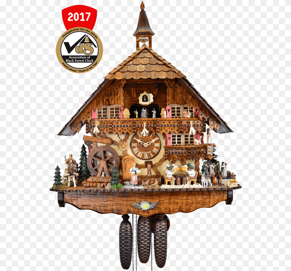 Transparent Cuckoo Clock Clipart Cuckoo Clock Of The Year 2018, Food, Sweets, Person, Cookie Png Image