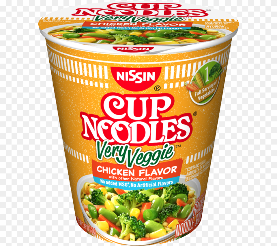 Cup Noodles Very Veggie Cup Noodles, Can, Tin, Food Free Transparent Png