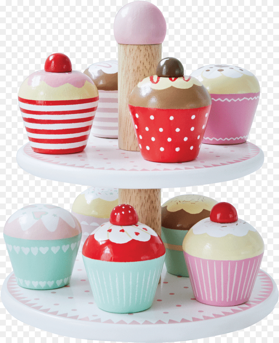 Transparent Cupcake With Candle Toy Cupcake, Cake, Cream, Dessert, Food Free Png Download