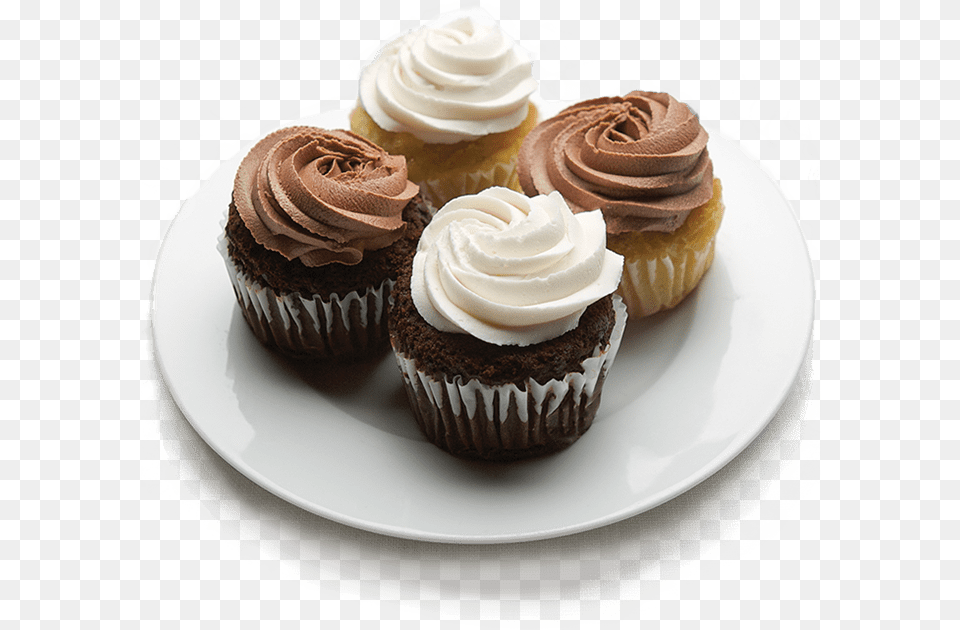 Transparent Cupcakes, Cake, Cream, Cupcake, Dessert Free Png Download