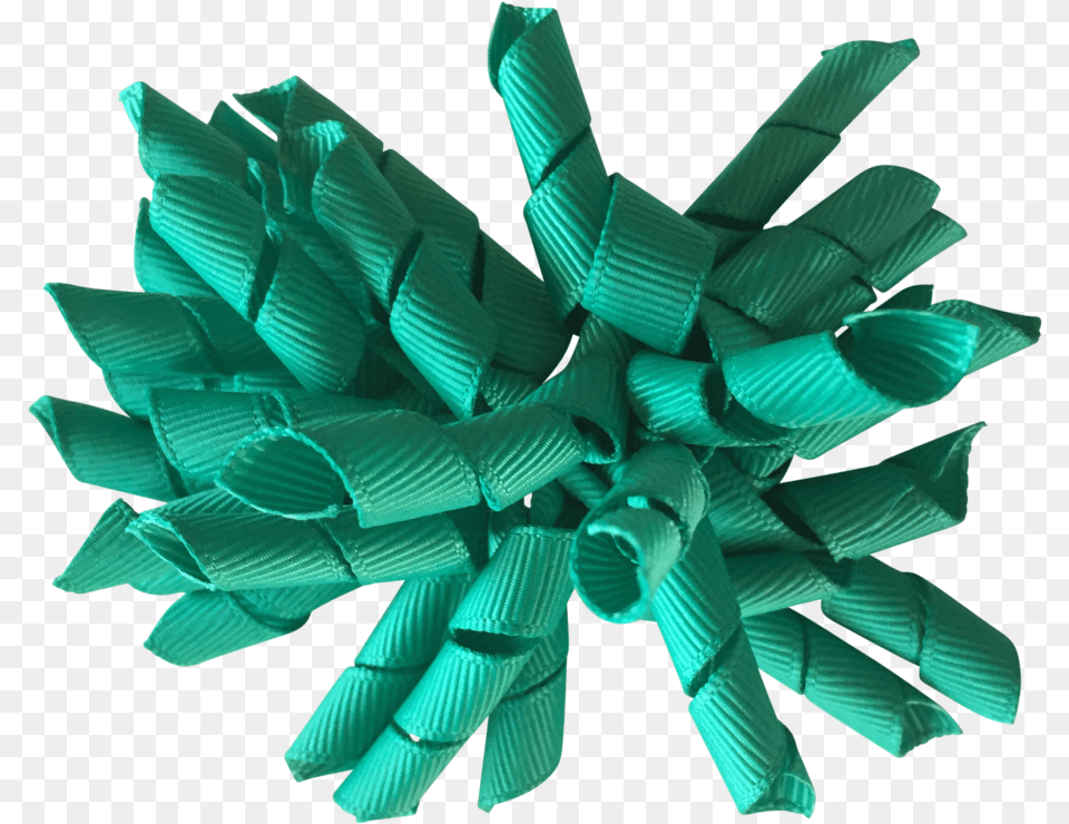Transparent Curly Ribbon Origami, Accessories, Turquoise, Paper, Plant Free Png
