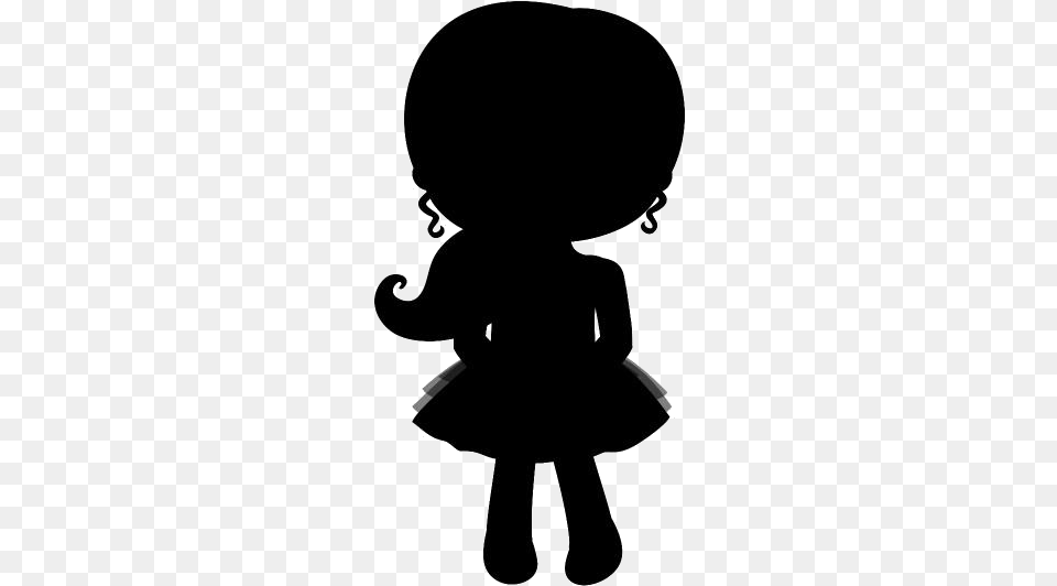 Transparent Cute Baby Doll For, Silhouette, Person Free Png Download