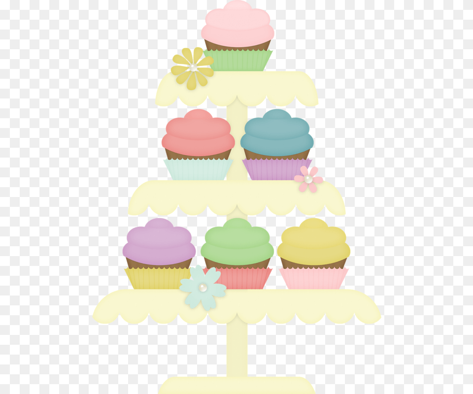 Transparent Cute Cupcake Clipart Bolos Cute, Cake, Cream, Dessert, Food Free Png Download