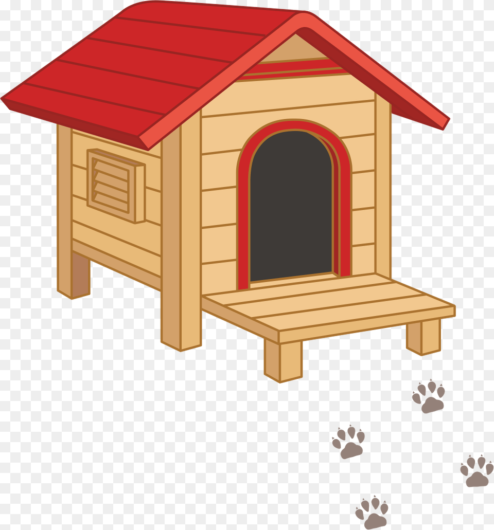 Transparent Cute Dog House Clipart Dog House Transparent Background, Dog House, Den, Indoors, Kennel Png