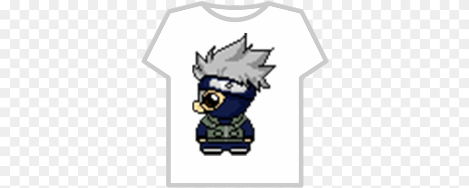 Transparent Cute Kakashi Roblox Cartoon, Clothing, T-shirt, Book, Comics Free Png Download