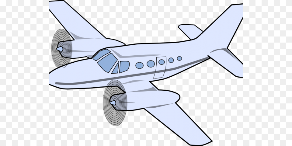 Transparent Cute Plane Cartoon Transparent Background Airplane, Aircraft, Transportation, Jet, Vehicle Free Png