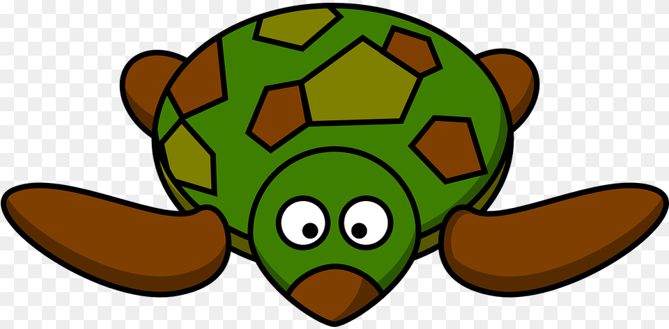 Transparent Cute Turtle Cartoon Turtle Clipart, Ball, Sport, Football, Soccer Ball Free Png Download