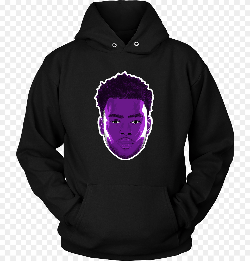 D Angelo Russell Machine Gun Kelly Hoodie, Sweatshirt, Clothing, Hood, Knitwear Free Transparent Png