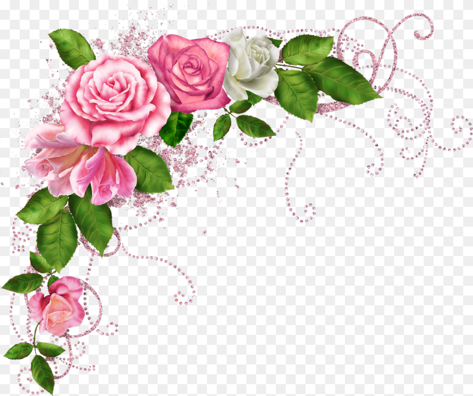 Transparent Daffodil Border Clipart Roses For Border, Art, Floral Design, Flower, Flower Arrangement Free Png Download