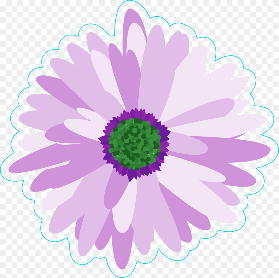 Transparent Daisy Flower African Daisy, Dahlia, Plant, Anemone, Petal Png Image