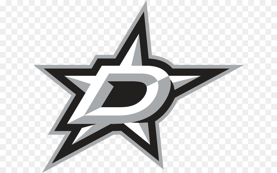 Transparent Dallas Cowboys Logo Clipart Nhl Dallas Stars Logo, Star Symbol, Symbol, Emblem Png