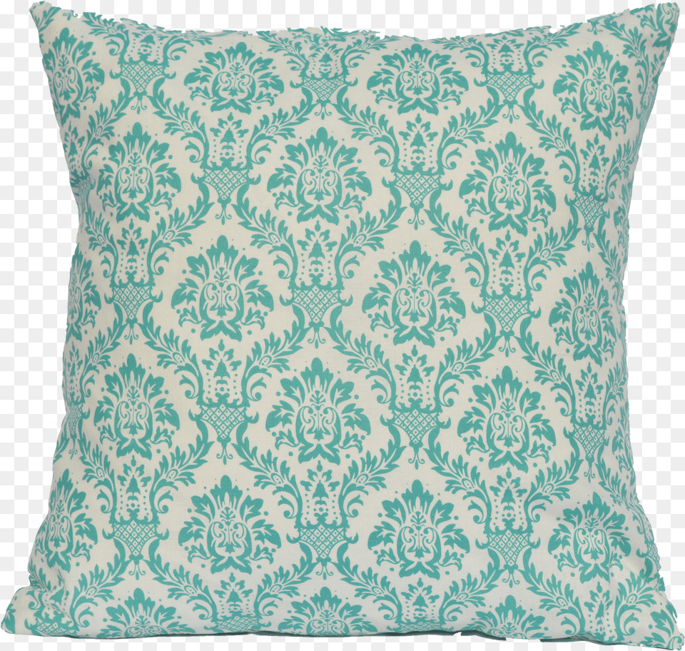 Transparent Damask Pattern Cushion, Art, Floral Design, Graphics, Embroidery Png Image