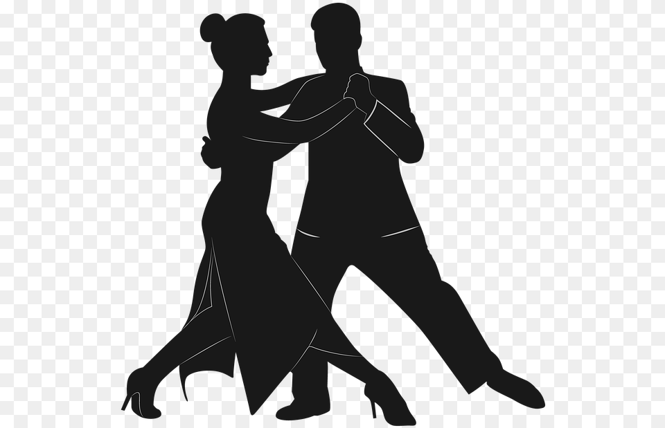 Transparent Dance Couple Silhueta De Salo, Dance Pose, Dancing, Leisure Activities, Person Png Image