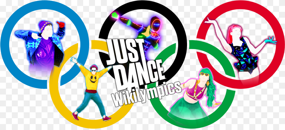 Transparent Dance Party Clipart Olympic Rings, Adult, Person, Man, Male Png Image