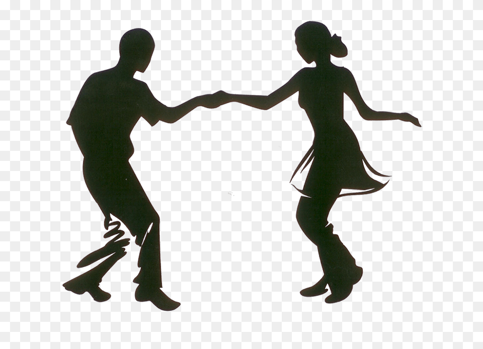 Transparent Dancing Couple Clipart, Silhouette, Body Part, Hand, Person Free Png