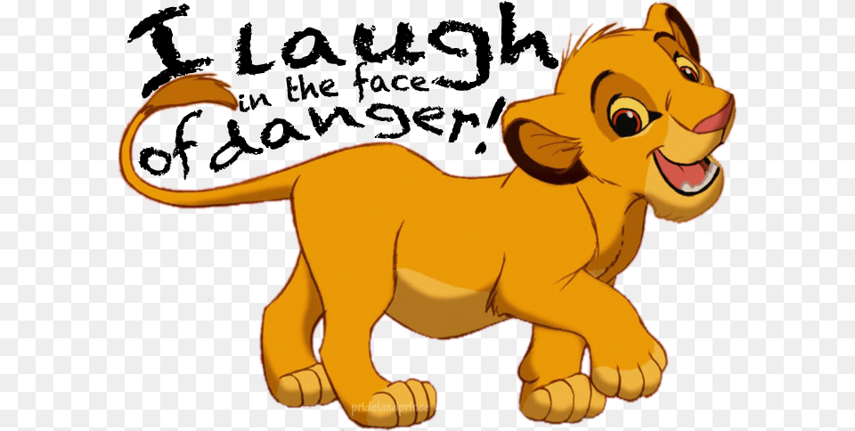 Transparent Dangerous Clipart Laugh At The Face Of Danger Quote, Animal, Lion, Mammal, Wildlife Png