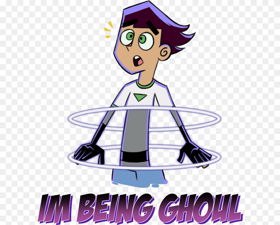 Transparent Danny Phantom Cartoon, Person, People, Cleaning, Baby Free Png Download