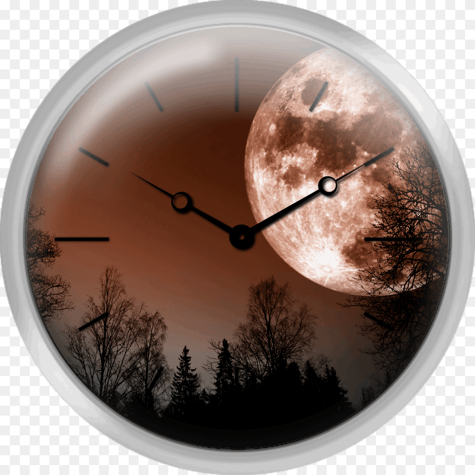 Transparent Dark Forest Does The Blood Moon Come, Nature, Night, Outdoors, Astronomy Png Image