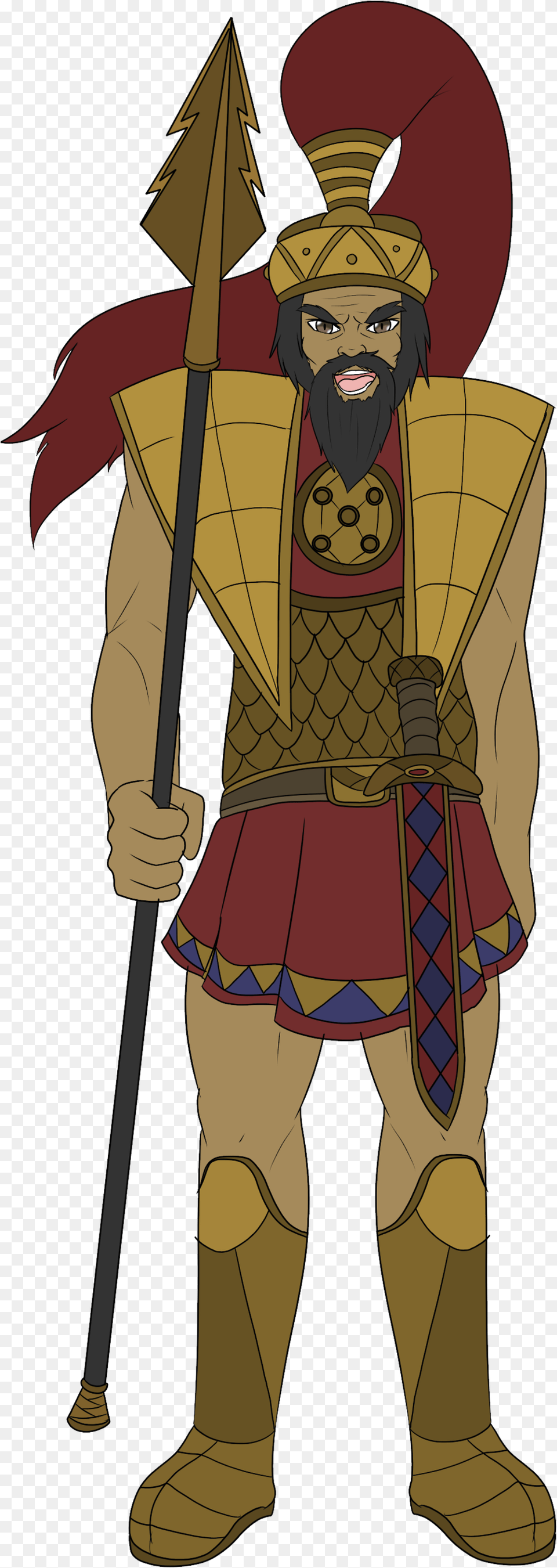 Transparent David And Goliath Clipart Fate Stay Goliath, Person, Face, Head, Cartoon Png