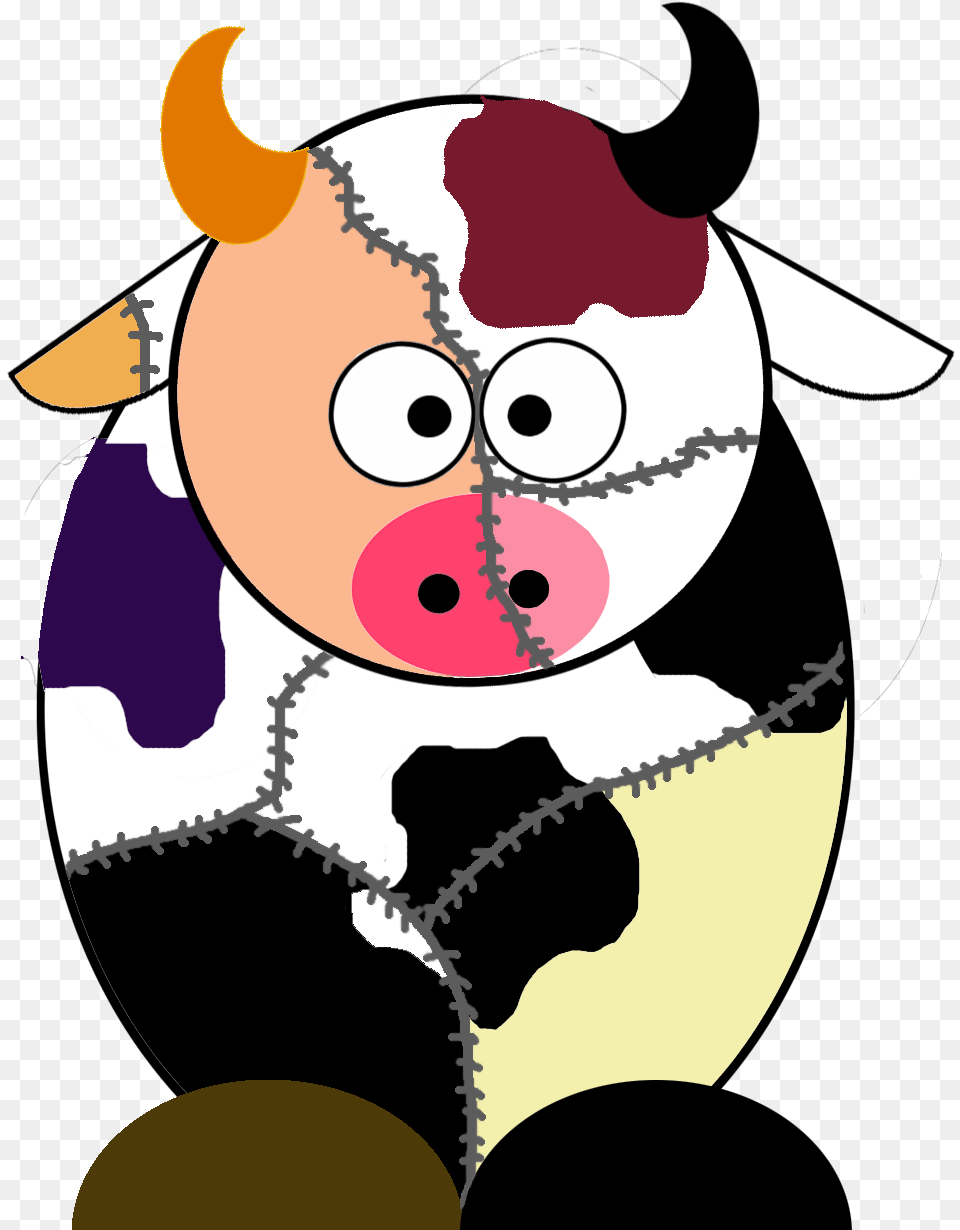 Transparent Dead Clipart Franken Cow, Baby, Person, Animal, Cattle Free Png