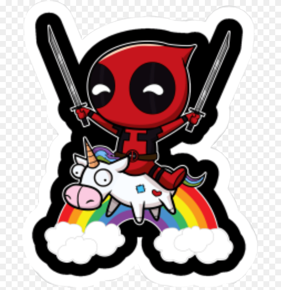 Transparent Deadpool Clipart Deadpool Unicorn, Baby, Person Png