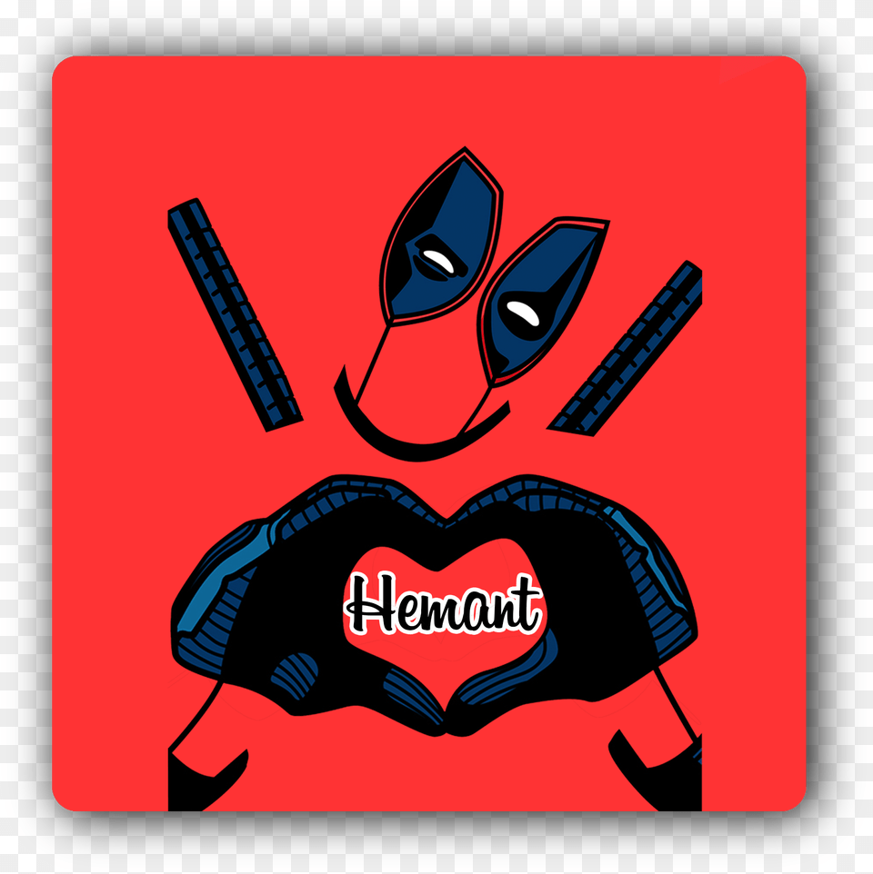 Deadpool Symbol Deadpool Logo, Mat, Adult, Female, Person Free Transparent Png