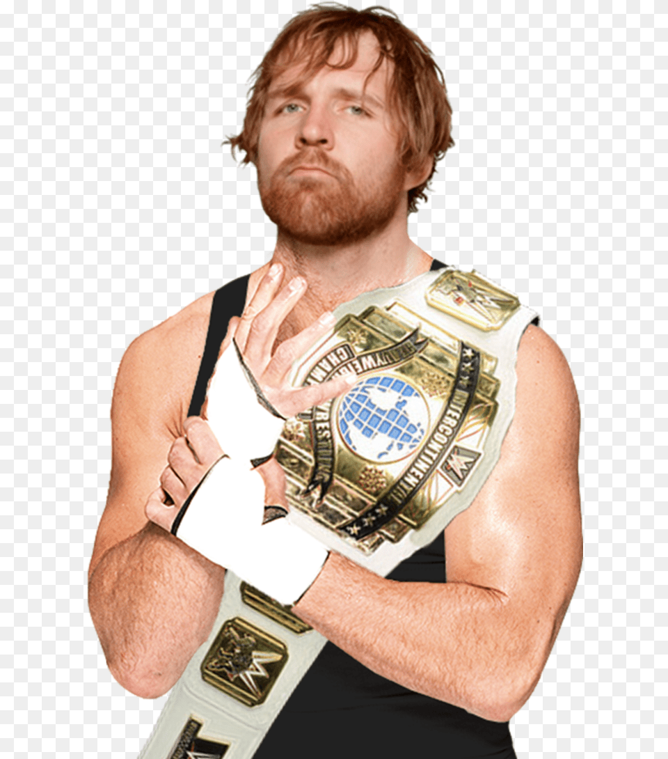 Transparent Dean Ambrose Dean Ambrose Intercontinental Champion 2017, Adult, Male, Man, Person Free Png