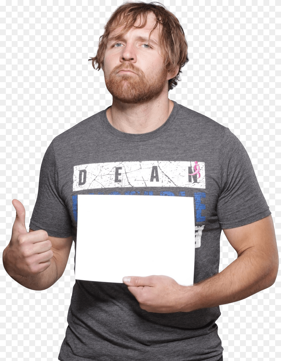 Dean Ambrose Logo Dean Ambrose, T-shirt, Body Part, Clothing, Finger Free Transparent Png