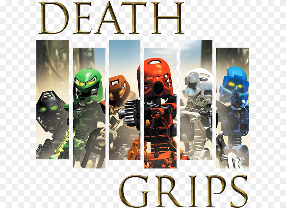 Death Grips Death Grips Bionicle Shirt, Toy, Robot, Book, Publication Free Transparent Png