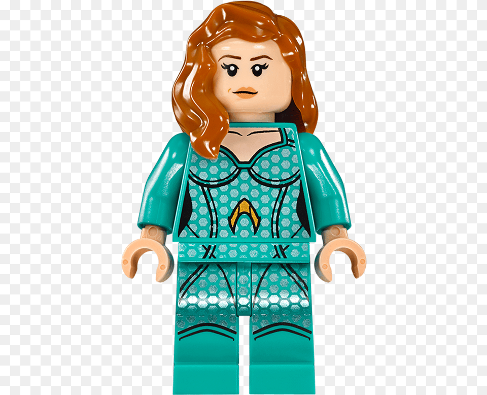 Transparent Deathstroke Lego Aquaman Mera Minifigure, Baby, Person, Face, Head Png
