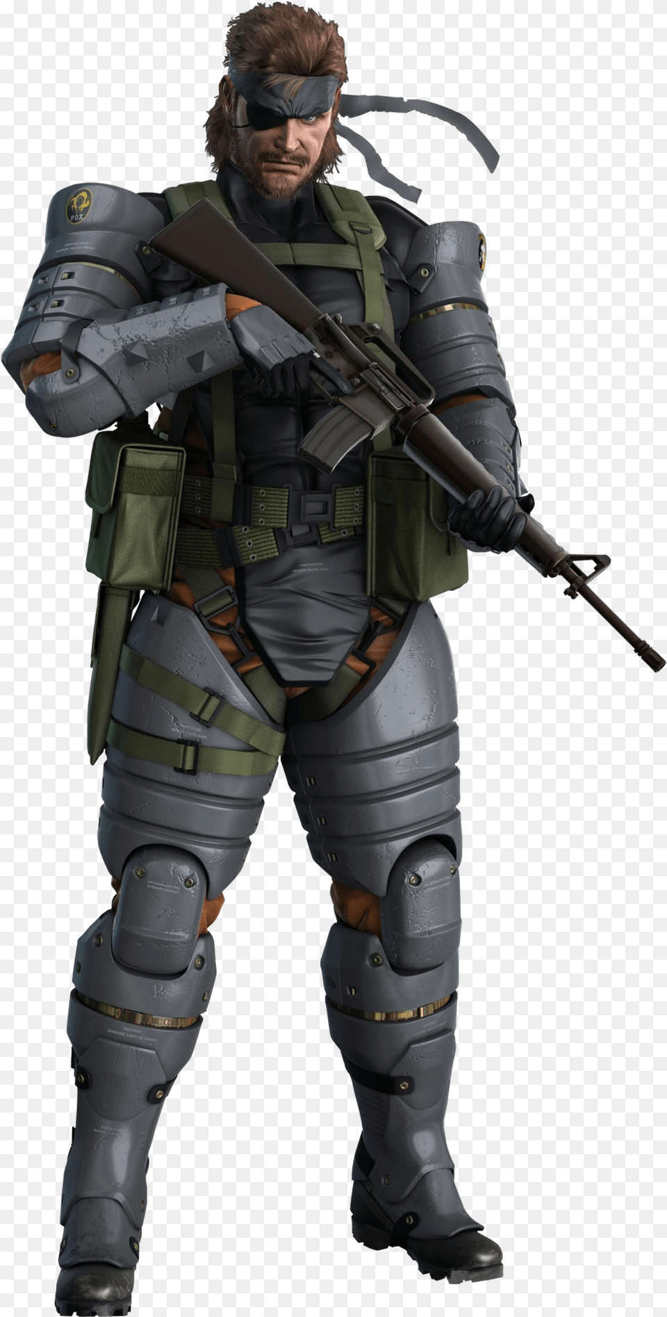 Transparent Deathstroke Metal Gear Solid Peace Walker Solid Snake, Gun, Weapon, Armor, Adult Free Png Download