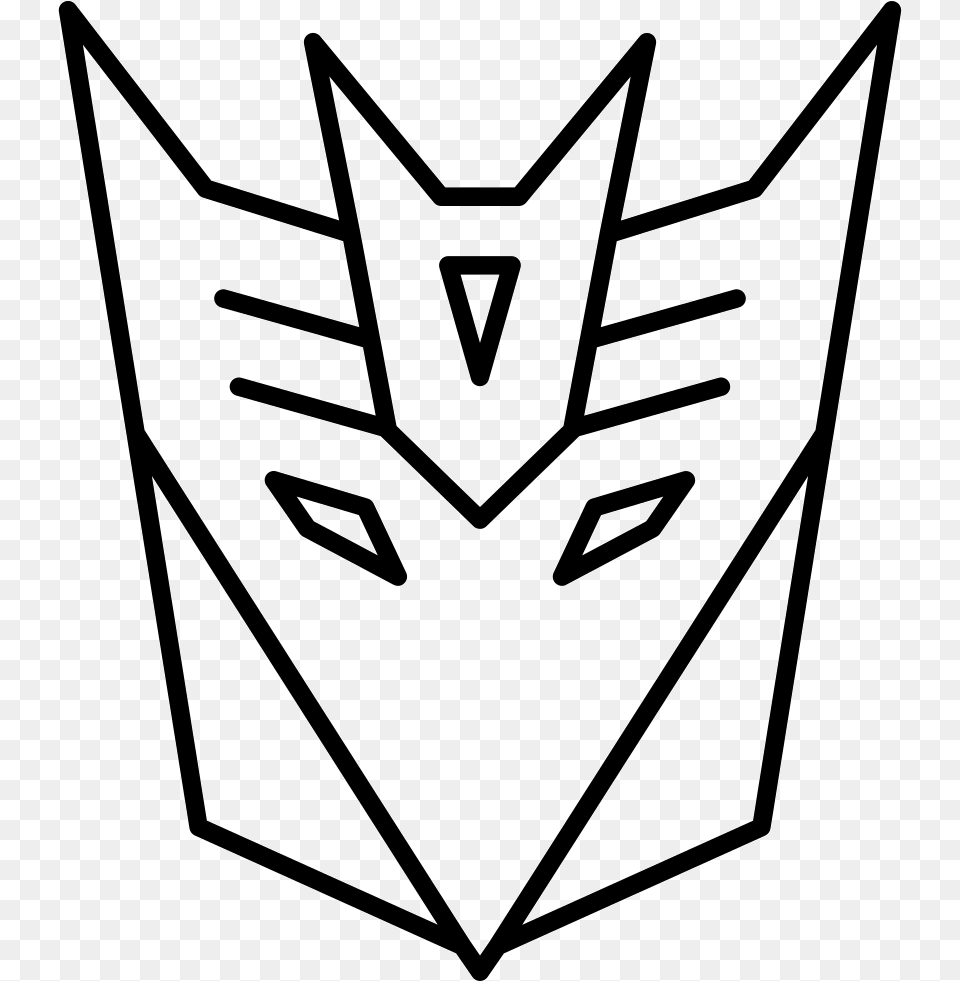 Transparent Decepticon Symbol Transformer Emblem, Logo, Device, Grass, Lawn Png Image