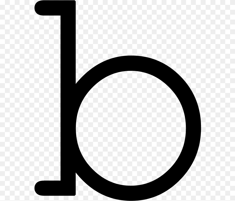 Transparent Decorative Letter B, Gray Free Png Download