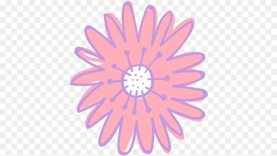 Transparent Decorative Material For Pink Fireworks Vector Graphics, Dahlia, Daisy, Flower, Plant Free Png Download