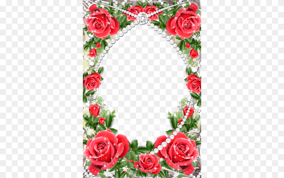 Delicate Frame With Red Roses Red Rose Borders And Frames, Flower, Plant, Flower Arrangement Free Transparent Png