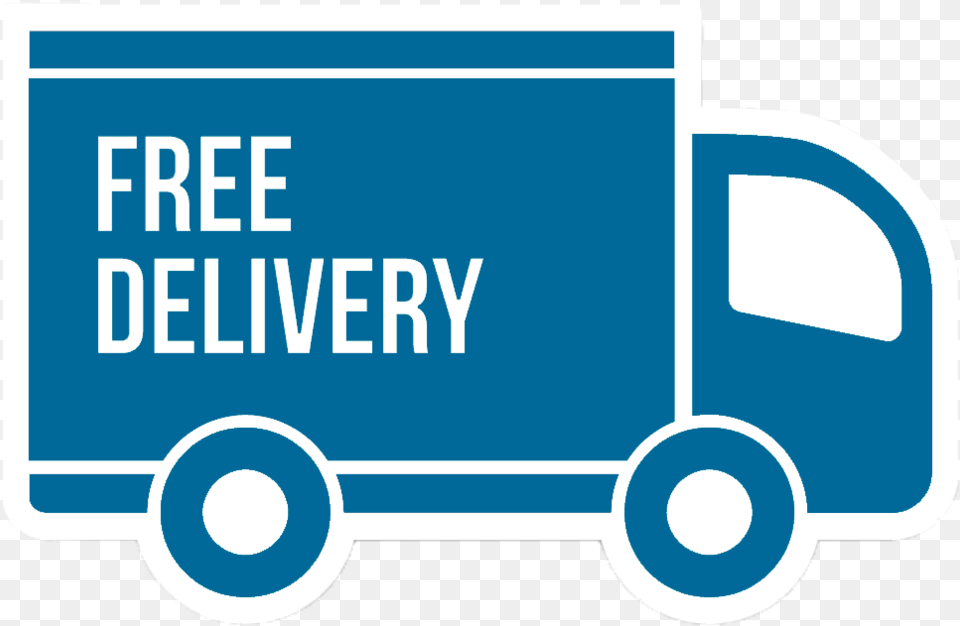 Transparent Delivery Van Clipart Free Delivery, Moving Van, Transportation, Vehicle, Text Png