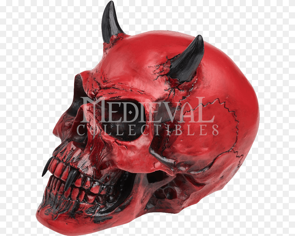 Transparent Demon Head Devil Horns On Skull, Animal, Food, Invertebrate, Lobster Png Image