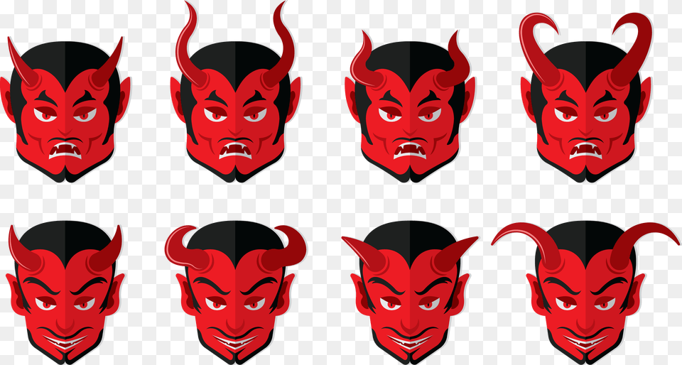 Transparent Demon Horn Realistic Lucifer Costumes, Baby, Person, Face, Head Free Png Download