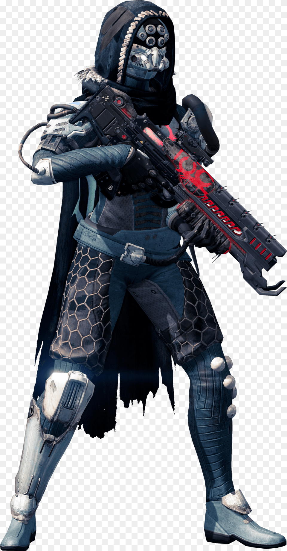 Transparent Destiny Hunter Action Figure, Crossbow, Weapon, Adult, Male Png Image