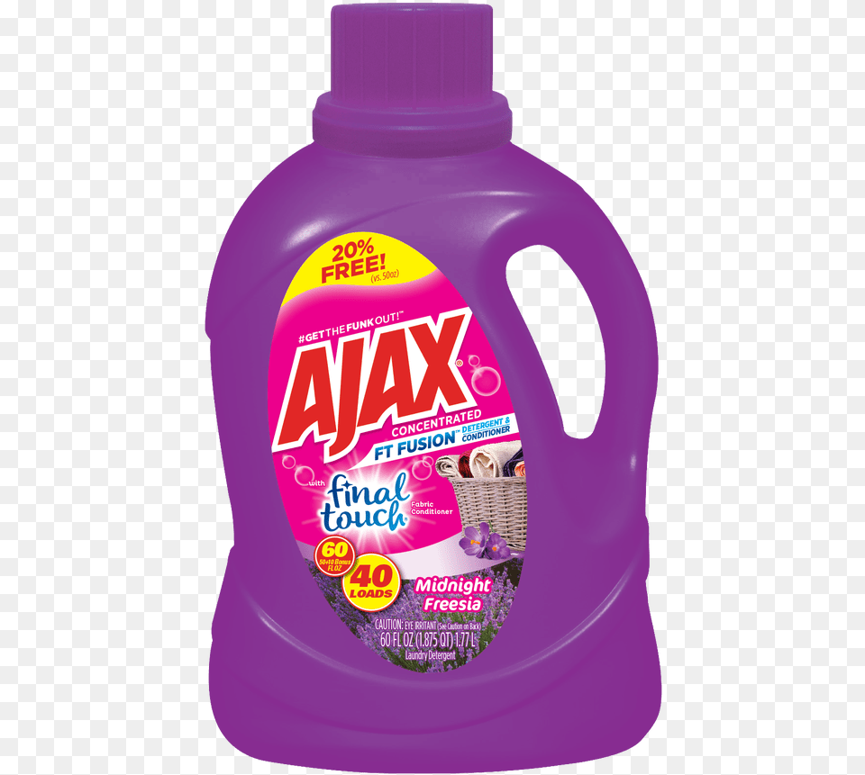 Transparent Detergent Ajax Washing, Purple, Bottle, Shaker Png Image