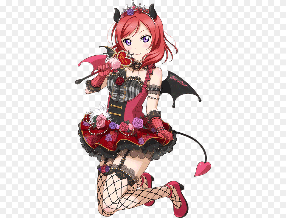 Transparent Devil Love Live Nico Love Live Devil Set, Book, Comics, Publication, Clothing Png Image