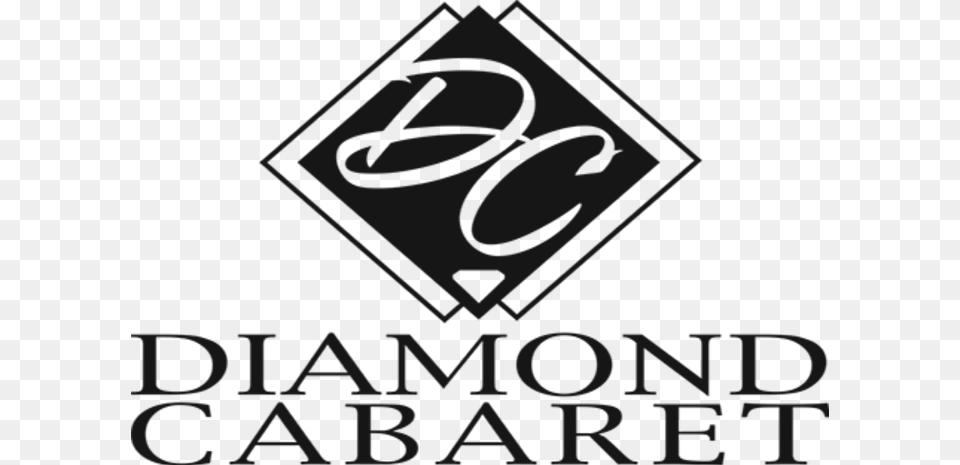 Transparent Diamond Block Diamond Cabaret Logo, Symbol, Sign, Text Png Image