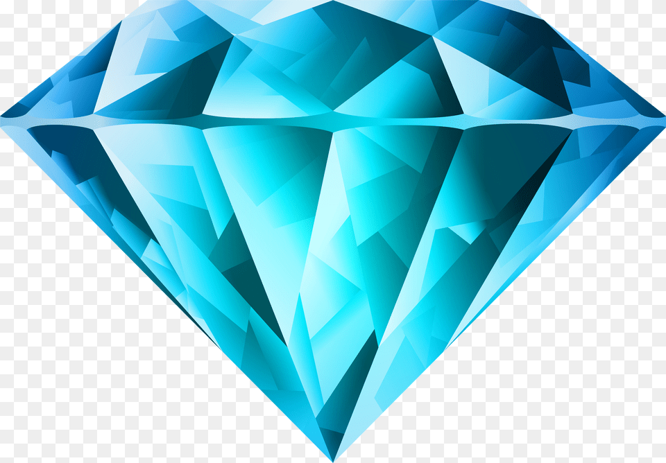 Transparent Diamond Clip Art Cartoon Transparent Background Diamond Png Image