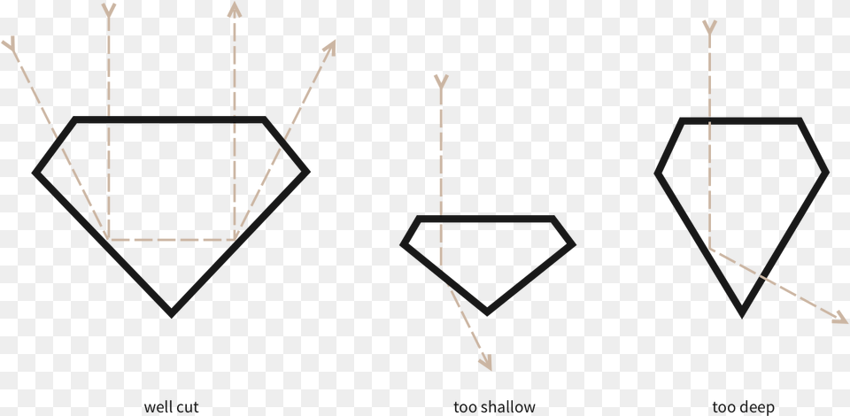 Transparent Diamond Outline Png Image