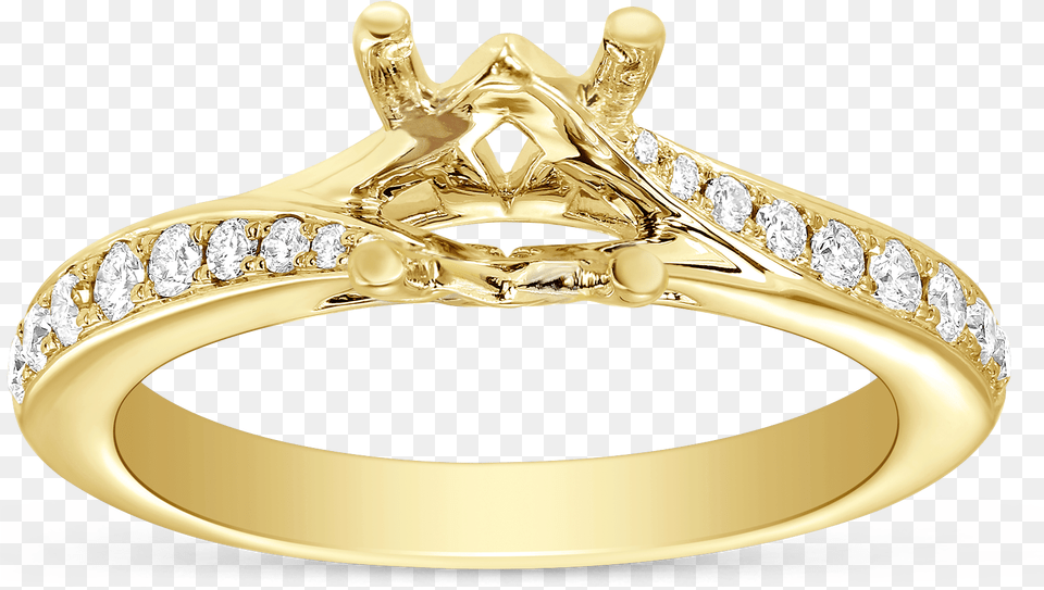 Transparent Diamond Shine Pre Engagement Ring, Accessories, Gold, Jewelry, Gemstone Free Png Download