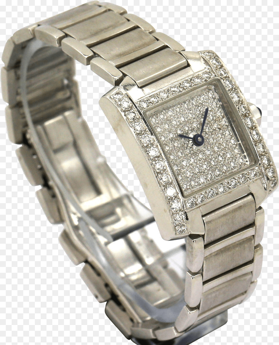 Transparent Diamond Watch Png Image