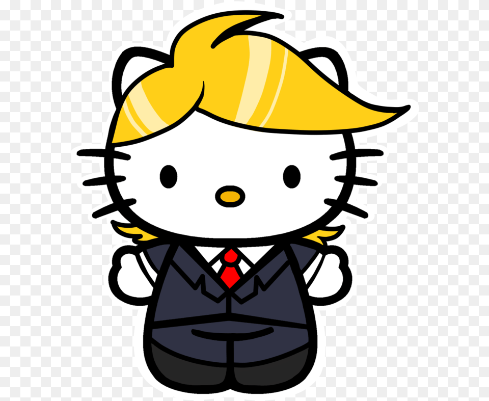 Transparent Dictator Clipart Hello Kitty No Background, Scarecrow, Bag, Baby, Person Png Image